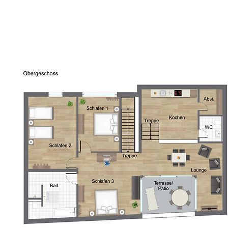Bohnapartments - Town House Am Stadtpark - Gratis Parkplatz - Wlan Ерфурт Екстериор снимка