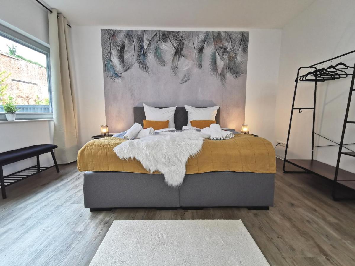 Bohnapartments - Town House Am Stadtpark - Gratis Parkplatz - Wlan Ерфурт Екстериор снимка