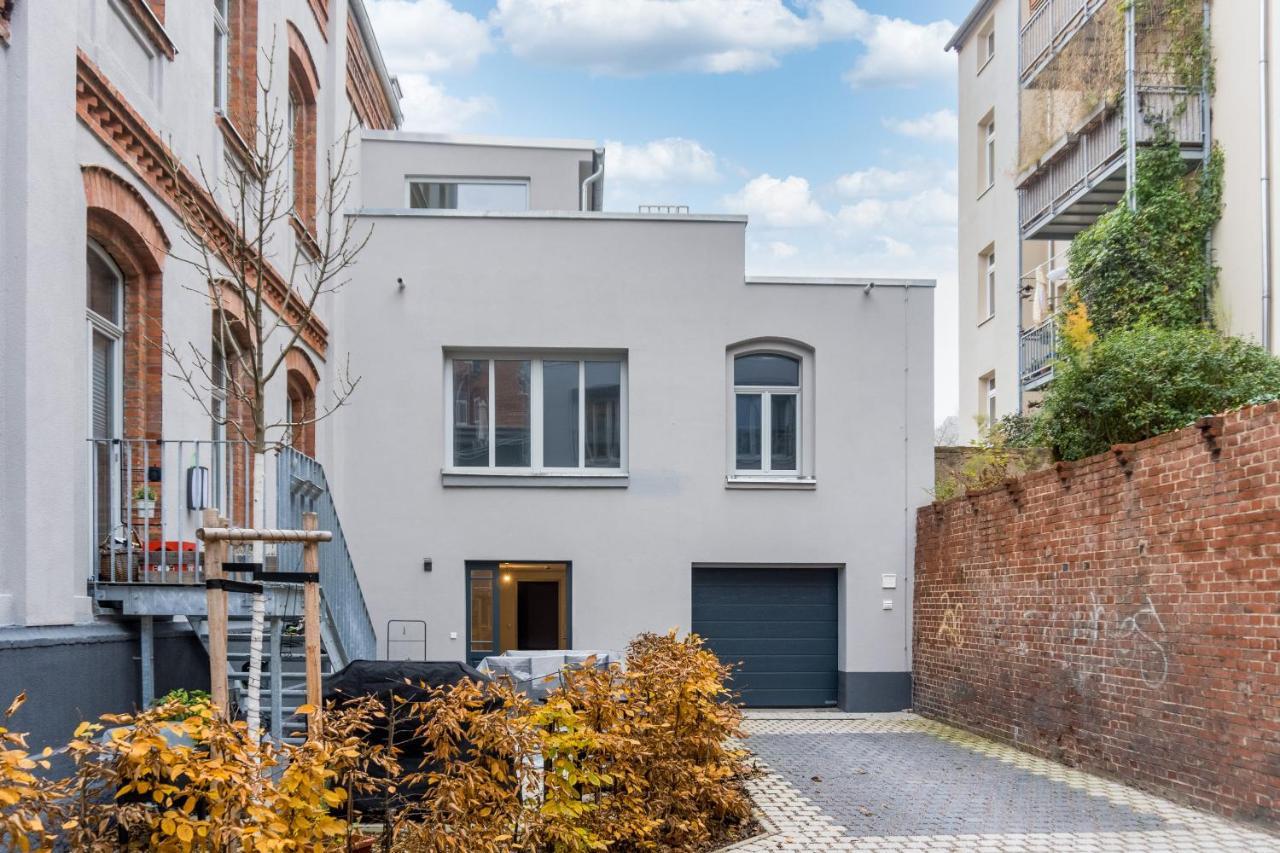 Bohnapartments - Town House Am Stadtpark - Gratis Parkplatz - Wlan Ерфурт Екстериор снимка